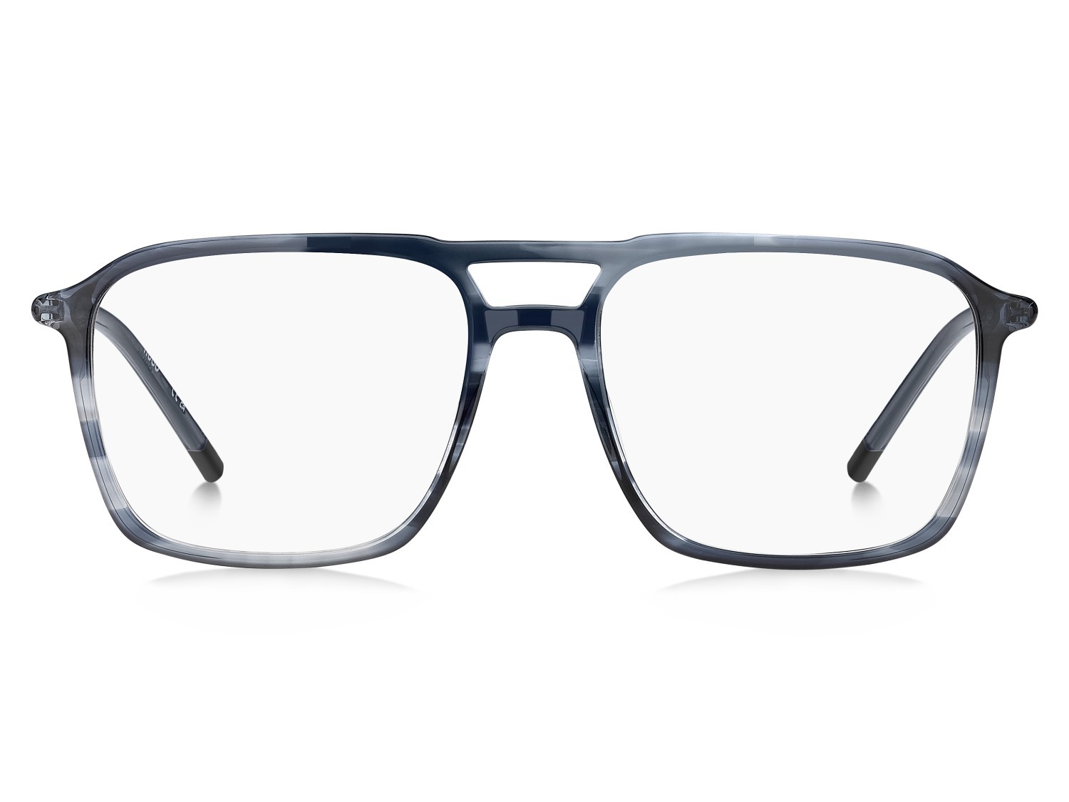 Eyeglasses Hugo Hg 1352 109467 38I color blue horn shape rectangle 