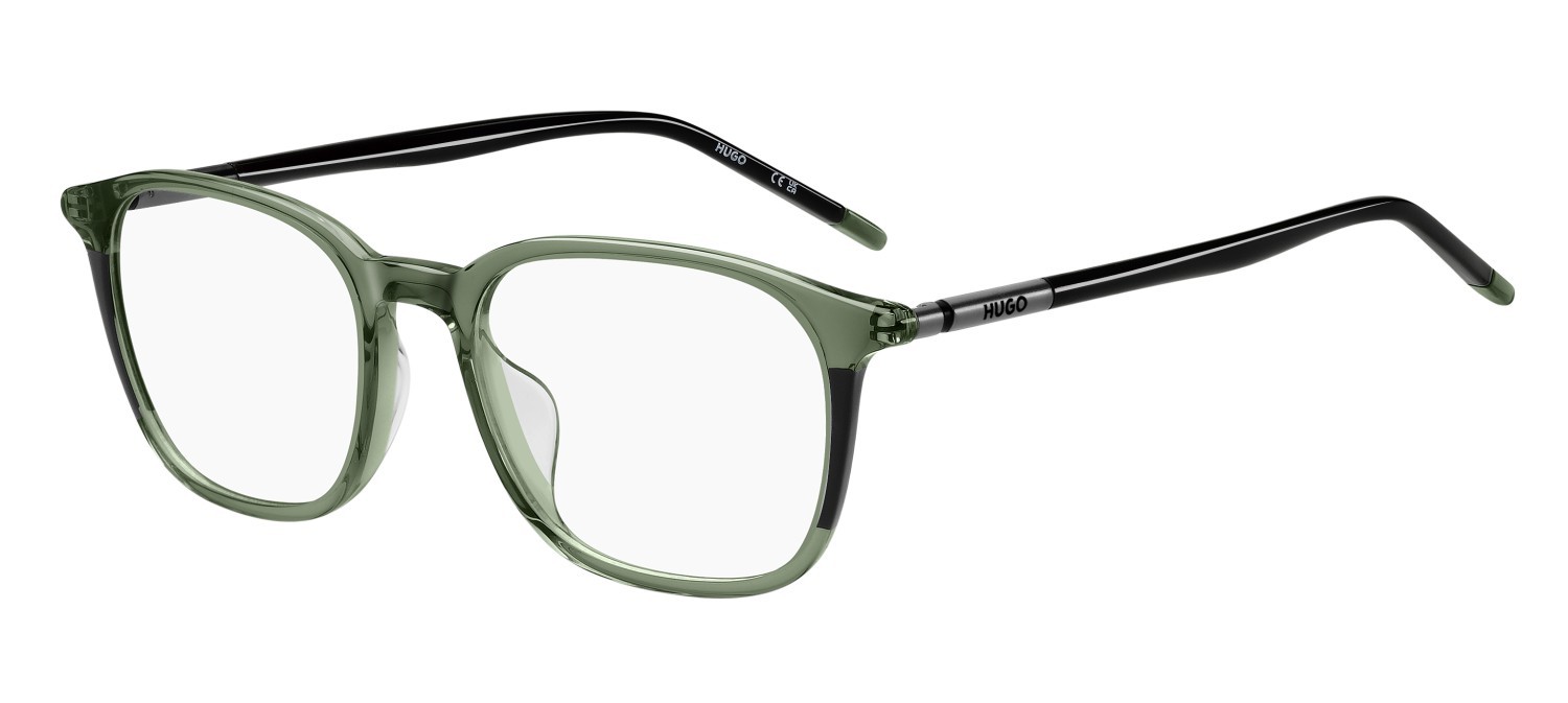 Eyeglasses Hugo Hg 1353/G 109468 1ED color green shape rectangle 