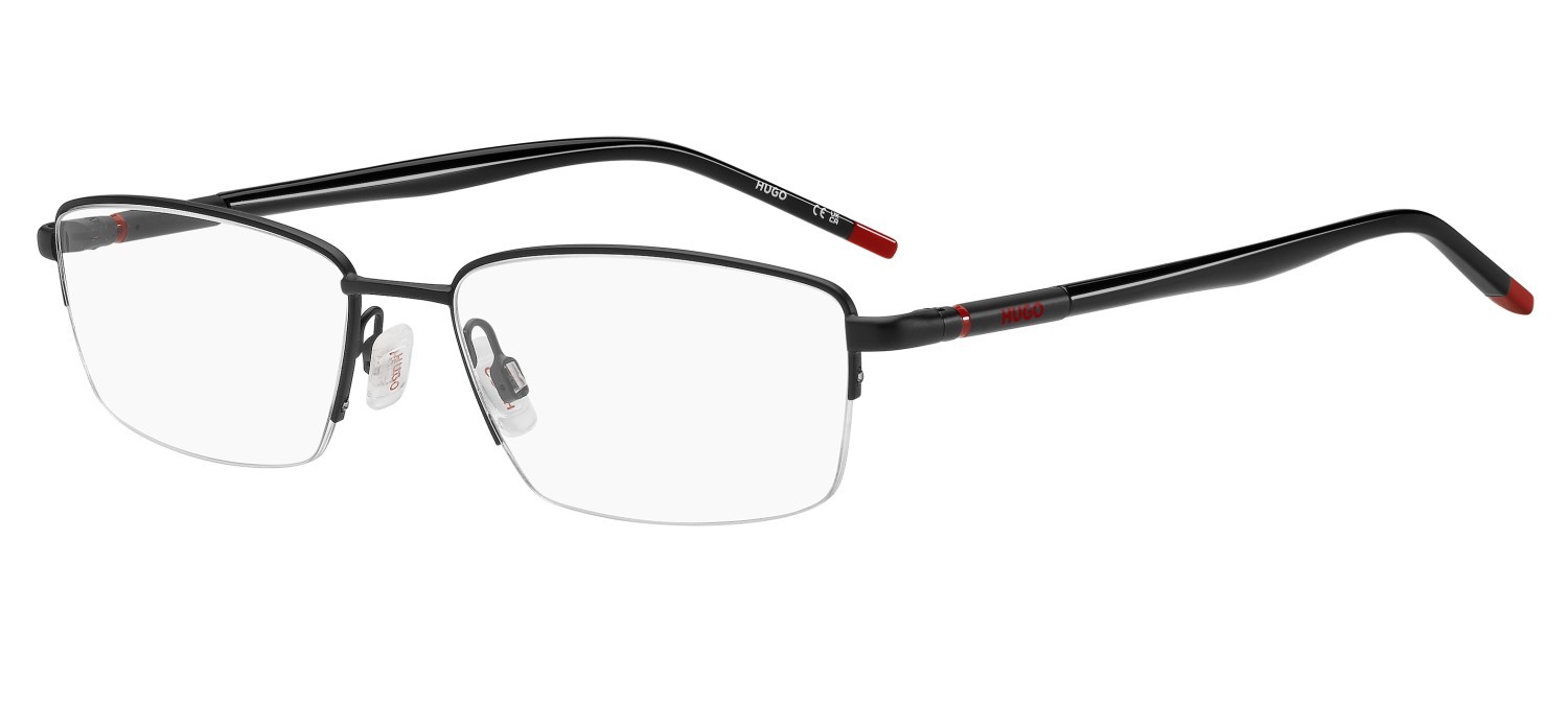 Eyeglasses Hugo Hg 1355 109469 003 color matte black shape rectangle 