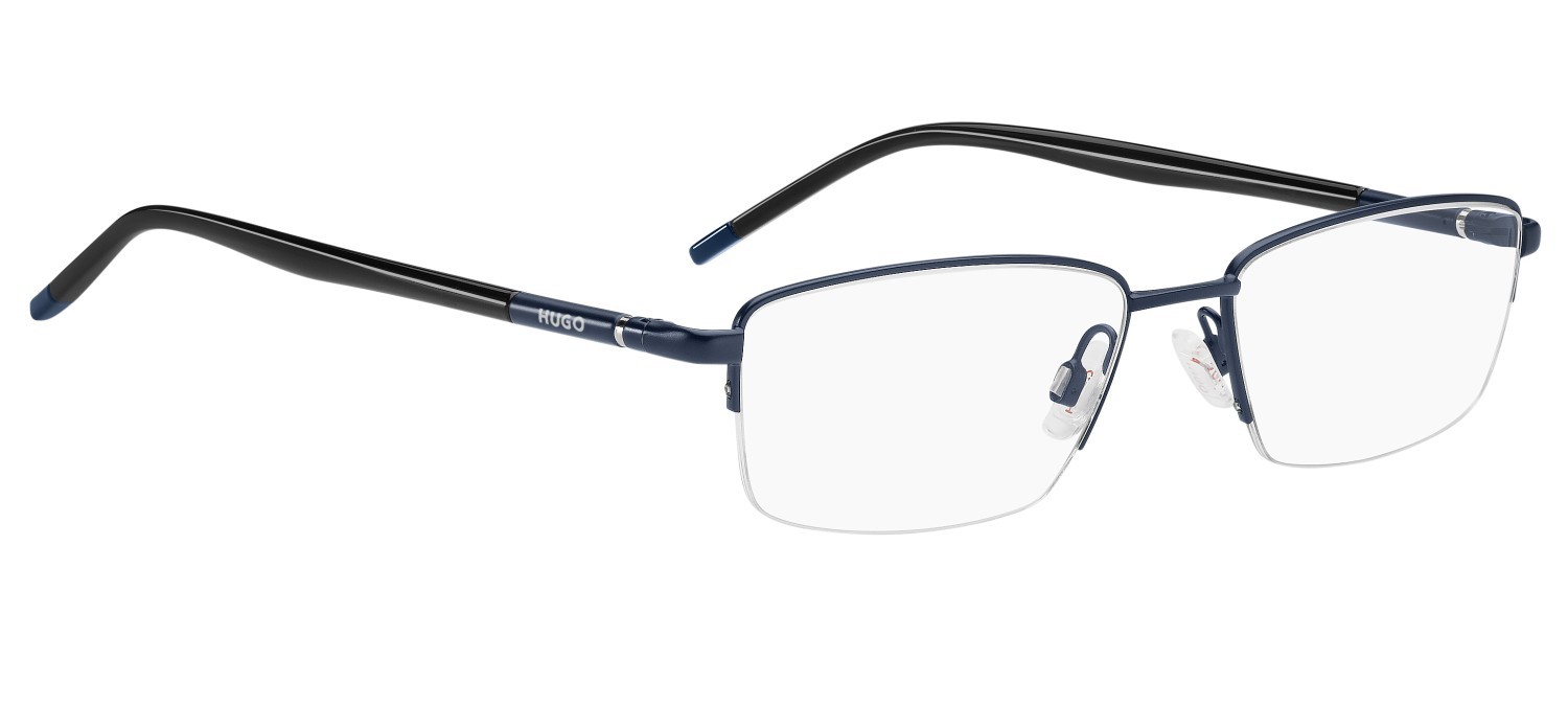 Brillen Hugo Hg 1355 109469 FLL farbe matte blue form rechteckig 