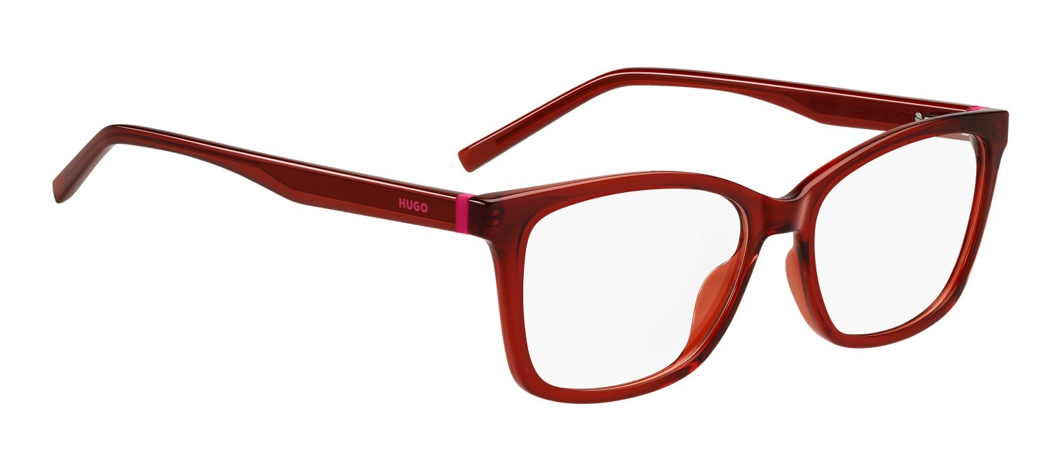 Eyeglasses Hugo Hg 1364 109472 C9A color red shape rectangle 