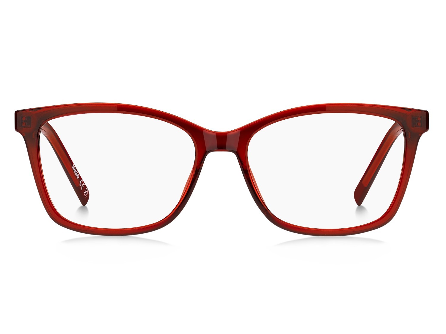 Eyeglasses Hugo Hg 1364 109472 C9A color red shape rectangle 
