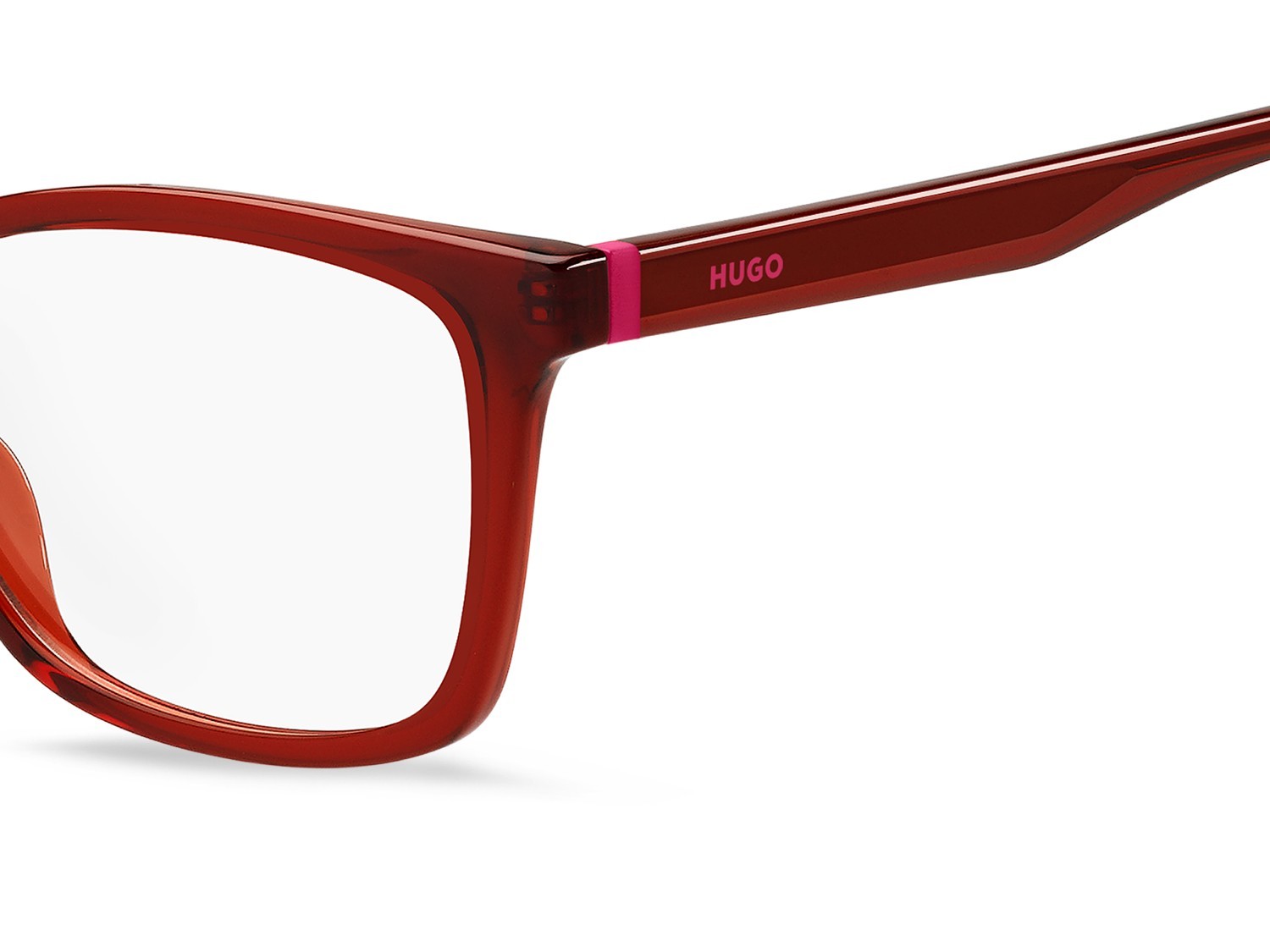 Eyeglasses Hugo Hg 1364 109472 C9A color red shape rectangle 