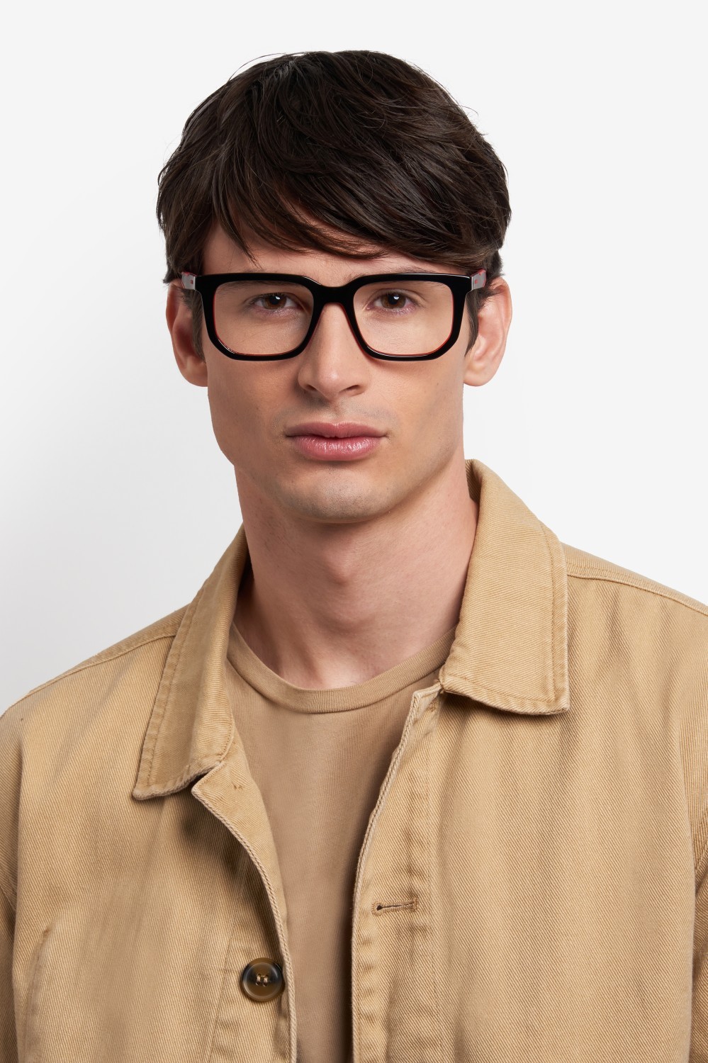 Eyeglasses Hugo Hg 1340/G 109473 0A4 color red black shape rectangle 