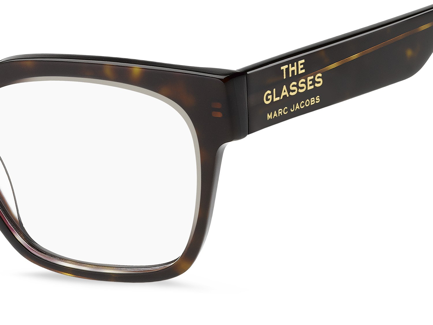 Occhiali da vista Marc Jacobs 801 109478 AIO colore crystal havana forma rettangolare 