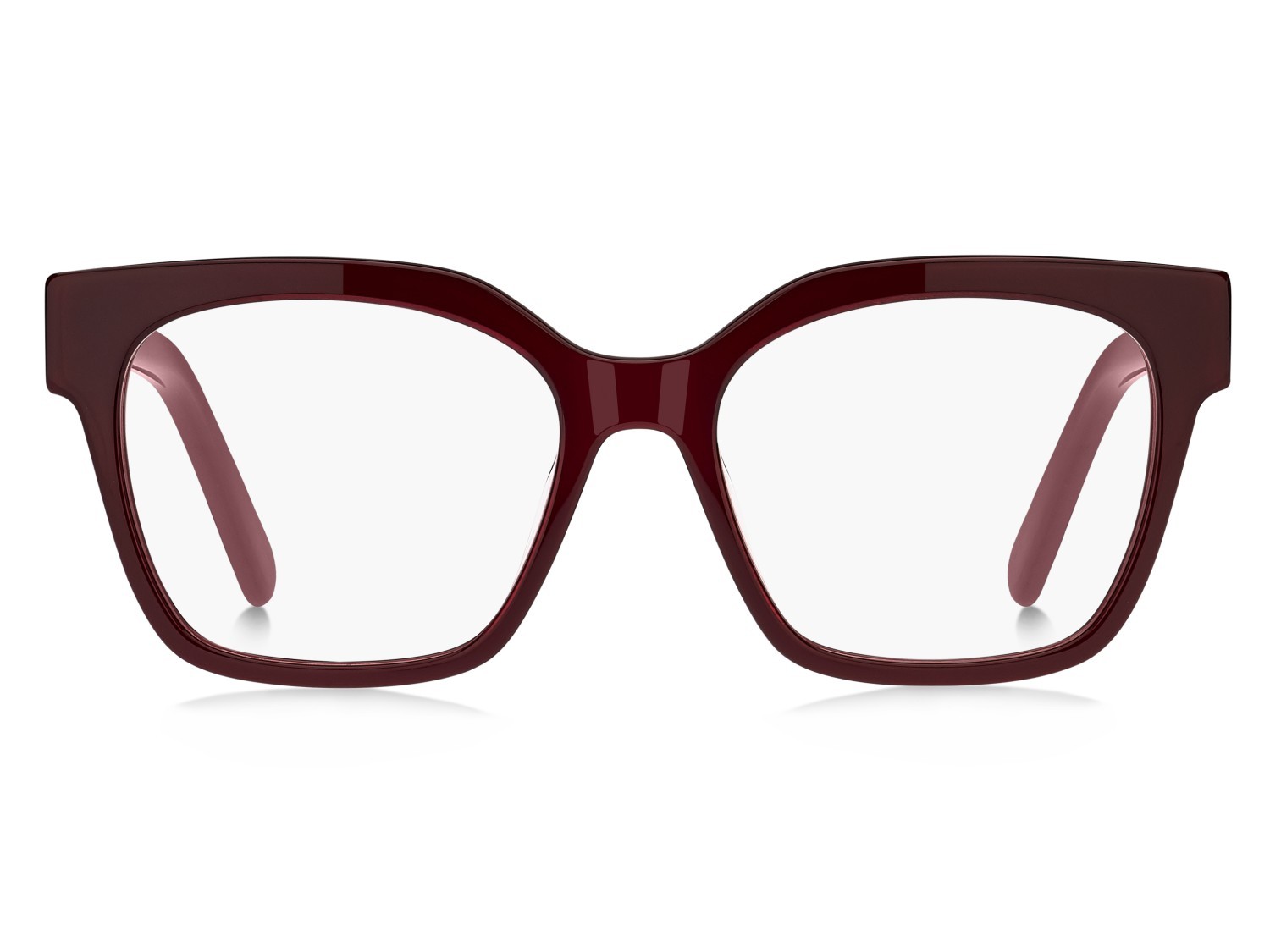 Eyeglasses Marc Jacobs 801 109478 C8C color burgundy red shape rectangle 
