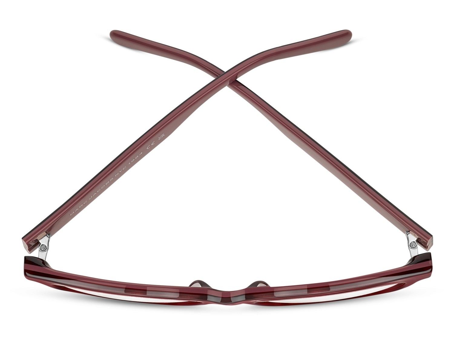 Eyeglasses Marc Jacobs 801 109478 C8C color burgundy red shape rectangle 