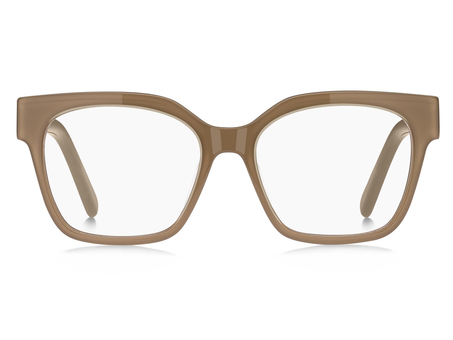 Occhiali da vista Marc Jacobs 801 109478 DLN colore nude beige forma rettangolare 
