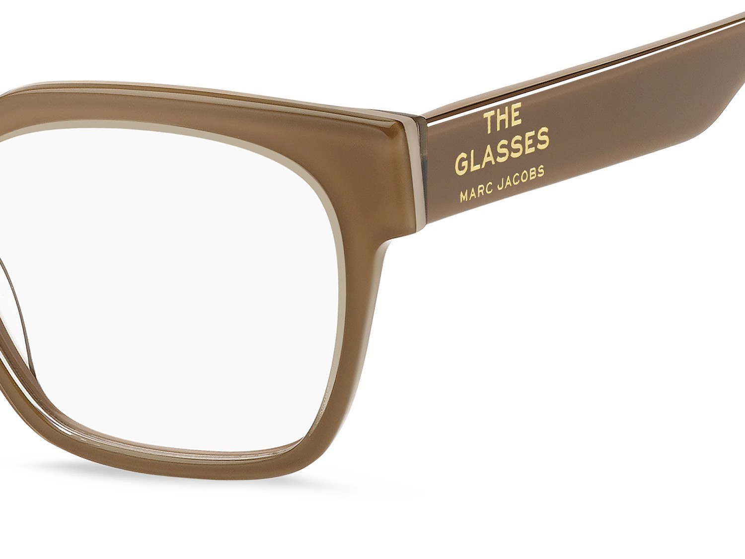 Occhiali da vista Marc Jacobs 801 109478 DLN colore nude beige forma rettangolare 
