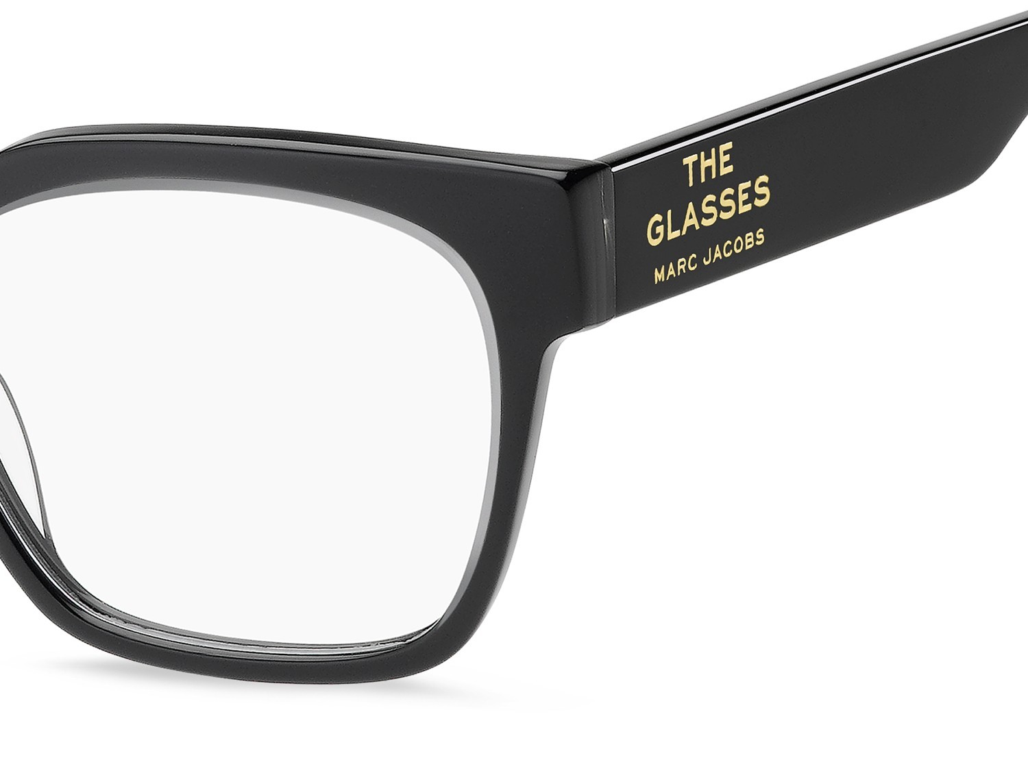 Occhiali da vista Marc Jacobs 801 109478 MNG colore crystal black forma rettangolare 