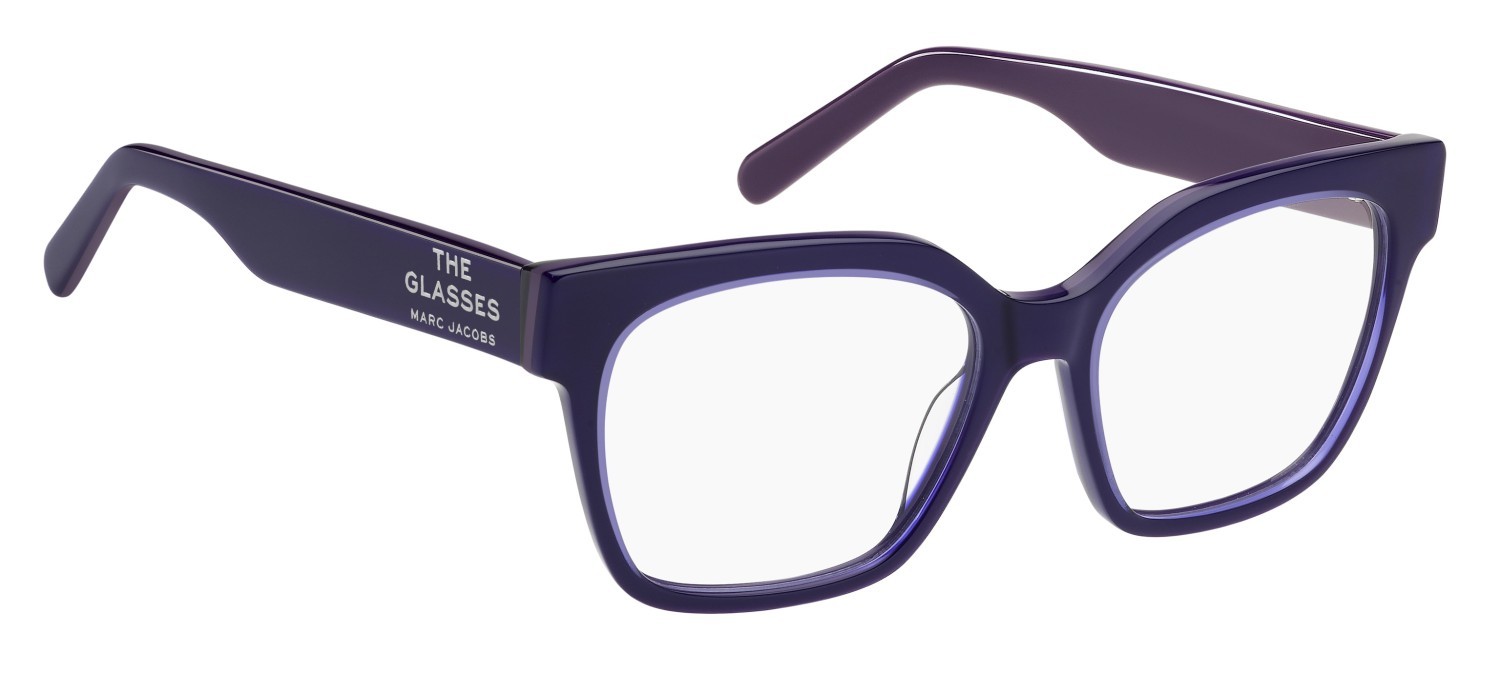 Eyeglasses Marc Jacobs 801 109478 RY8 color violet lilac shape rectangle 