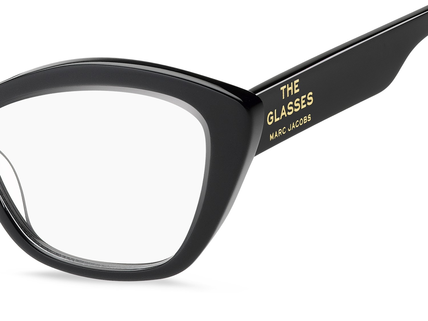 Occhiali da vista Marc Jacobs 802 109479 MNG colore crystal black forma rettangolare 