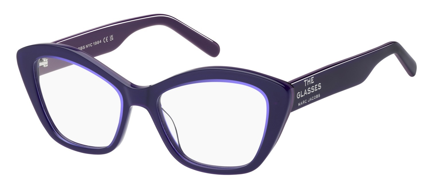 Occhiali da vista Marc Jacobs 802 109479 RY8 colore violet lilac forma rettangolare 