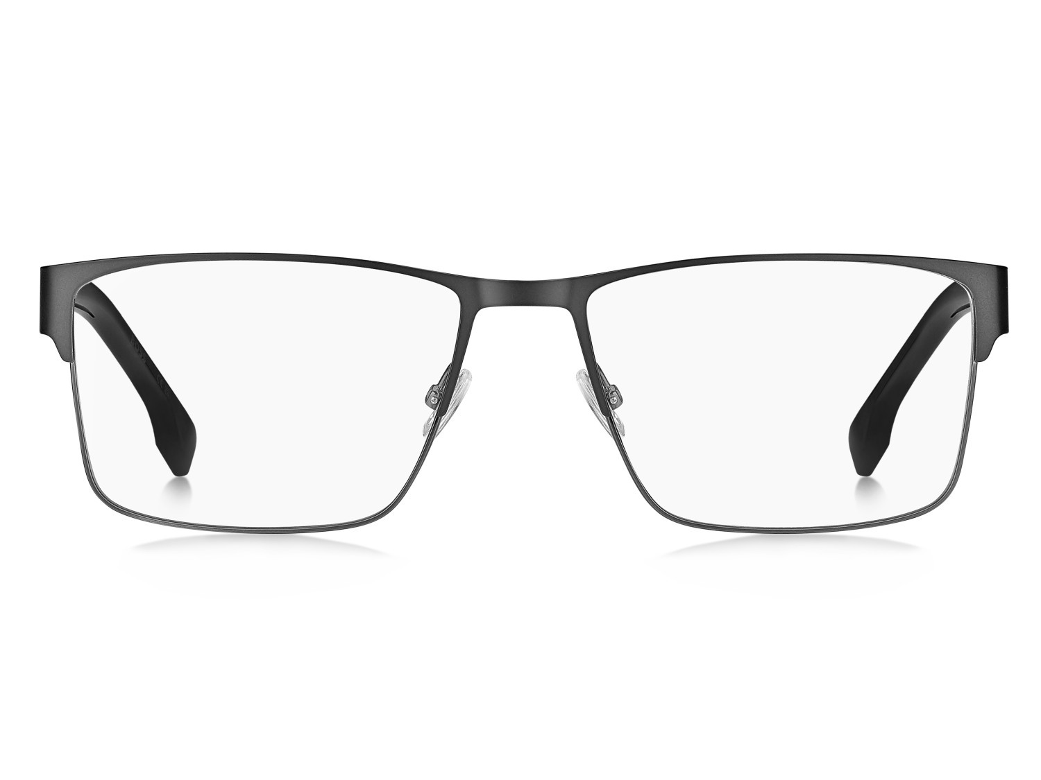 Eyeglasses Hugo Boss 1764 109480 SVK color matte ruthenium black shape rectangle 