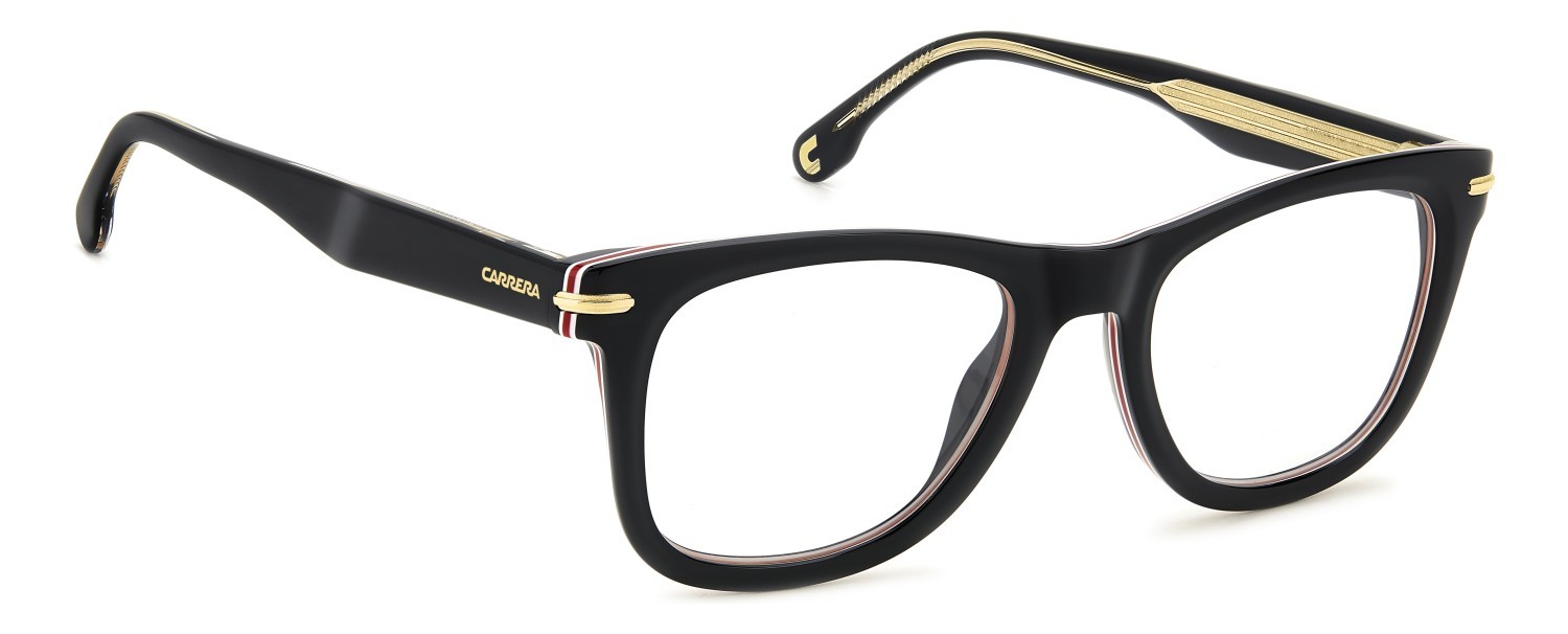 Brillen Carrera 360 109481 2M2 farbe black gold form rechteckig 