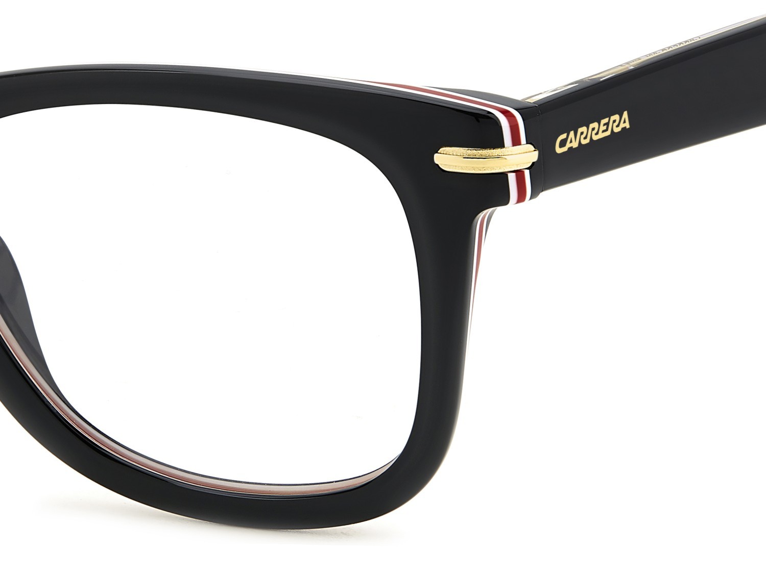 Brillen Carrera 360 109481 2M2 farbe black gold form rechteckig 