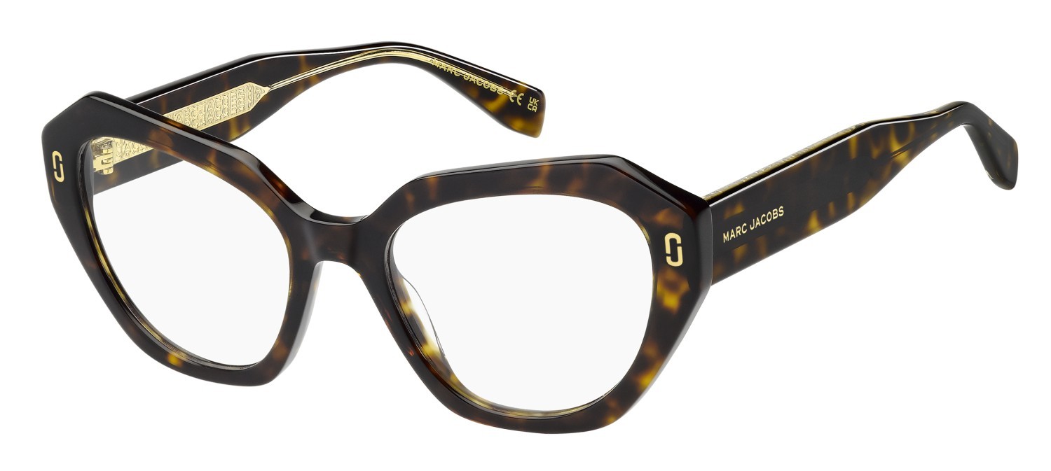 Occhiali da vista Marc Jacobs Mj 1118 109484 086 colore havana forma farfalla 