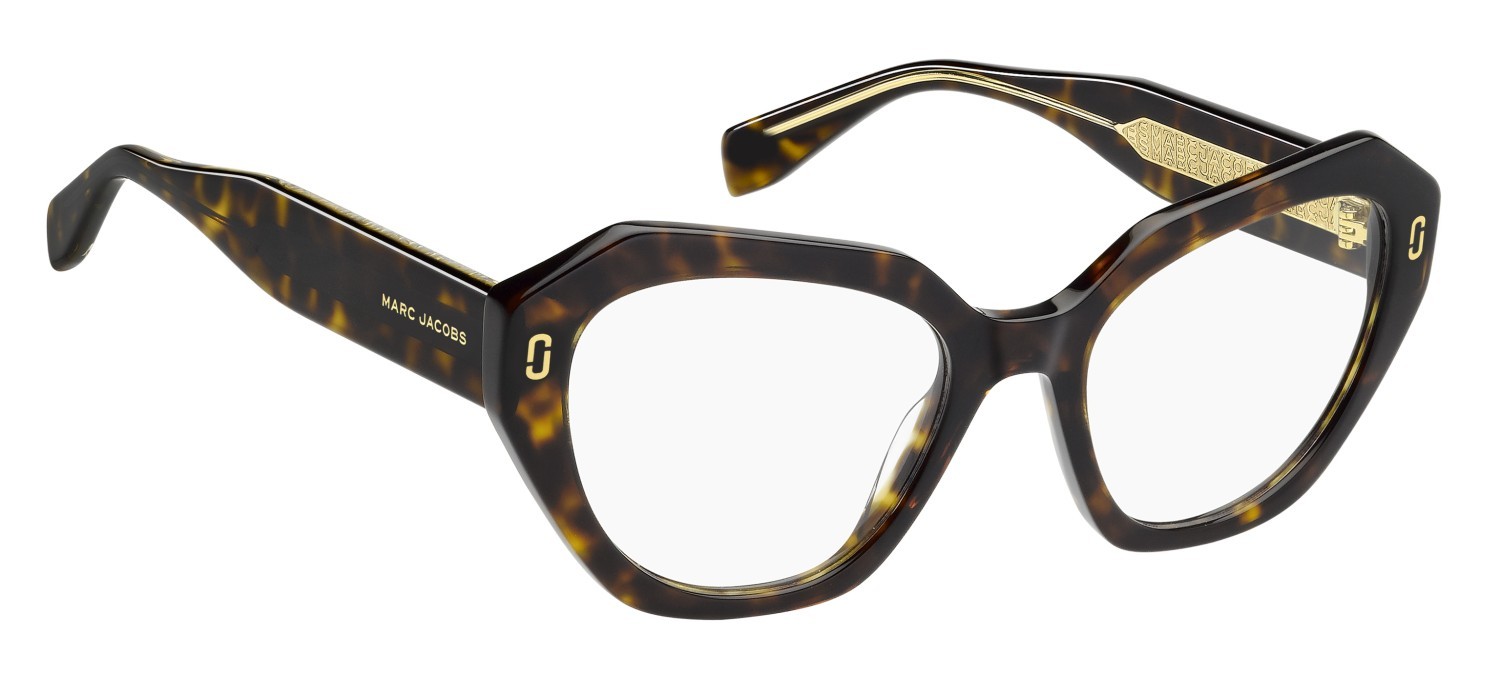 Occhiali da vista Marc Jacobs Mj 1118 109484 086 colore havana forma farfalla 
