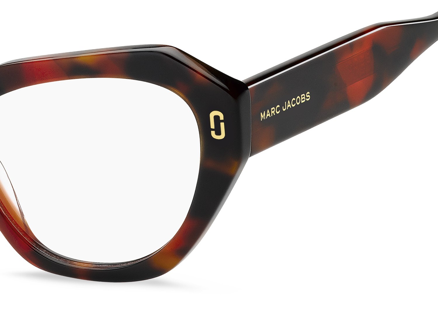 Brillen Marc Jacobs Mj 1118 109484 0UC farbe red havana form schmetterling 