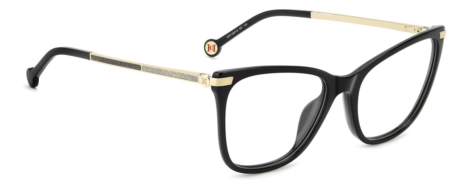 Occhiali da vista Carolina Herrera Her 0287/G 109485 807 colore black forma rettangolare 