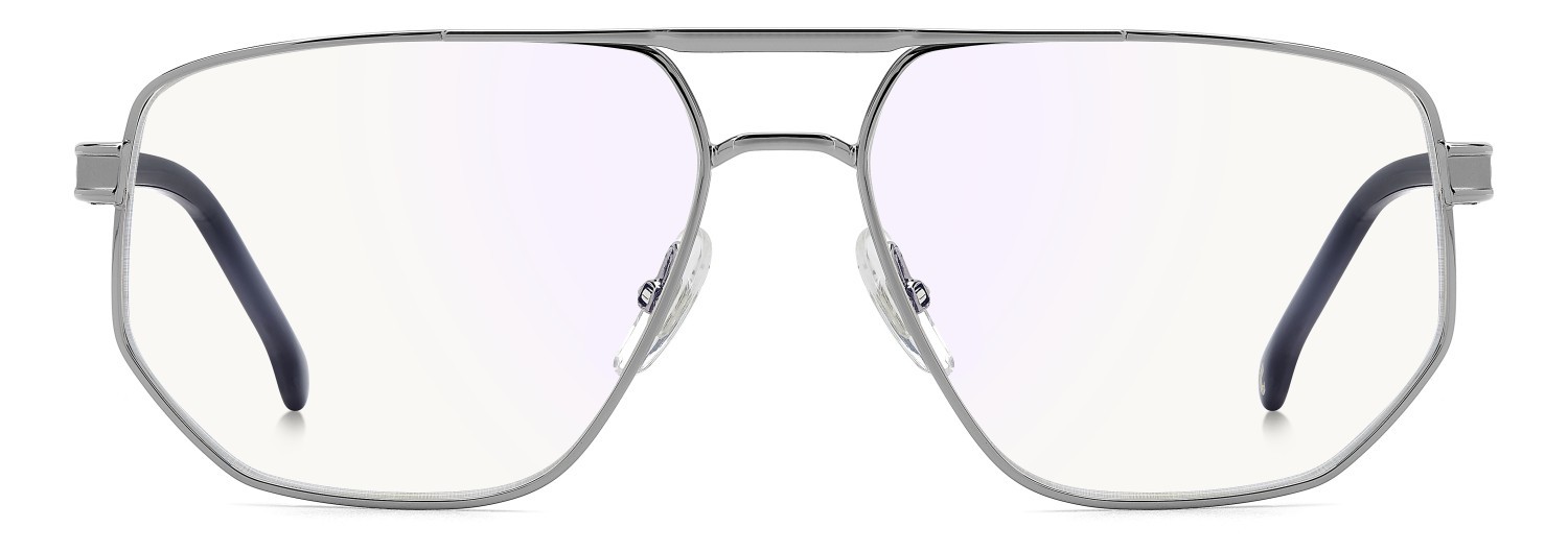 Brillen Carrera 1141 109487 85K farbe ruthenium black form rechteckig gläser blue mirror