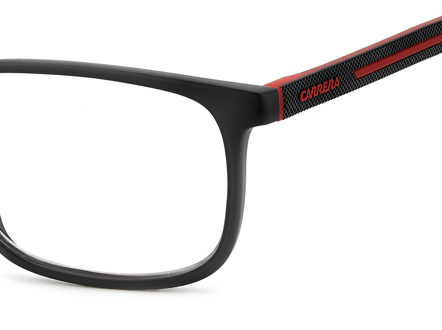 Brillen Carrera 8916 109493 BLX farbe matte black red form rechteckig 