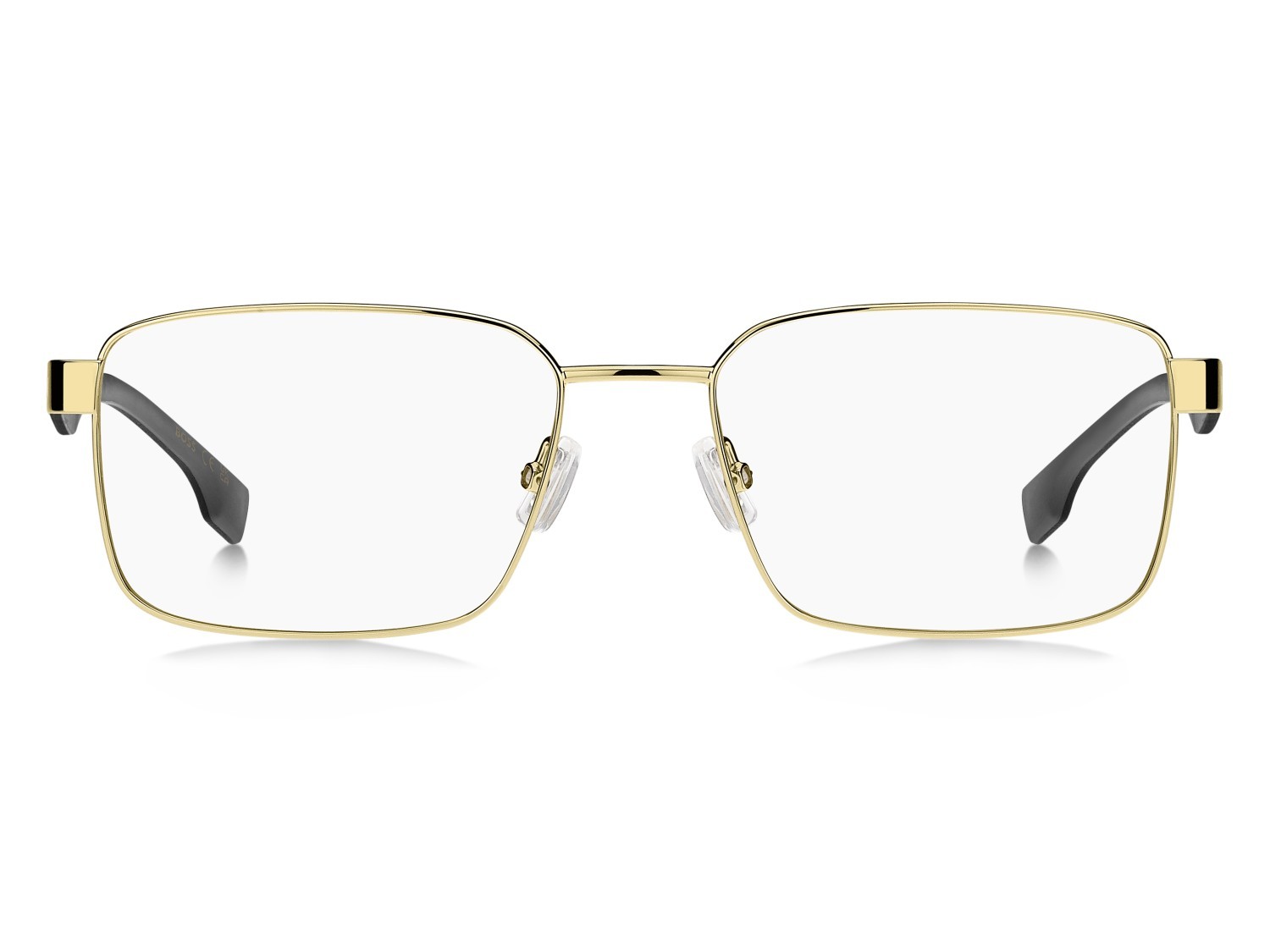 Eyeglasses Hugo Boss 1769 109498 J5G color gold shape rectangle 