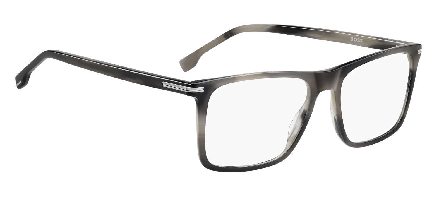 Occhiali da vista Hugo Boss 1754 109499 2W8 colore grey horn forma rettangolare 
