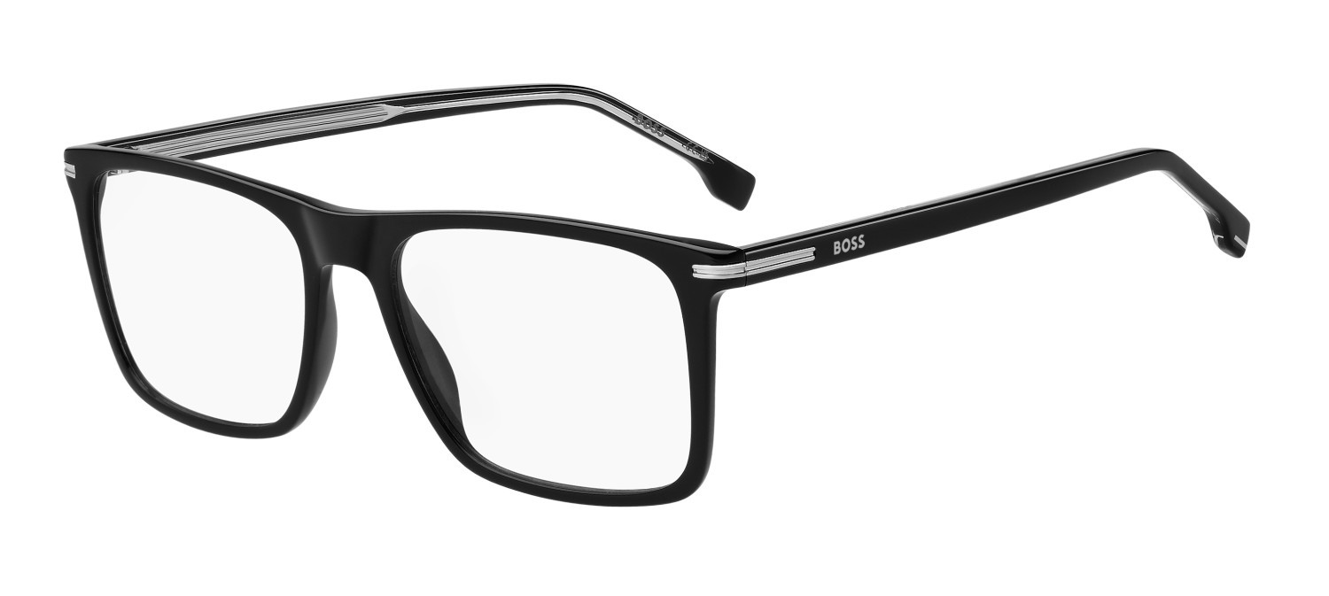 Eyeglasses Hugo Boss 1754 109499 807 color black shape rectangle 