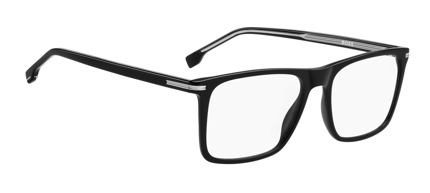 Eyeglasses Hugo Boss 1754 109499 807 color black shape rectangle 