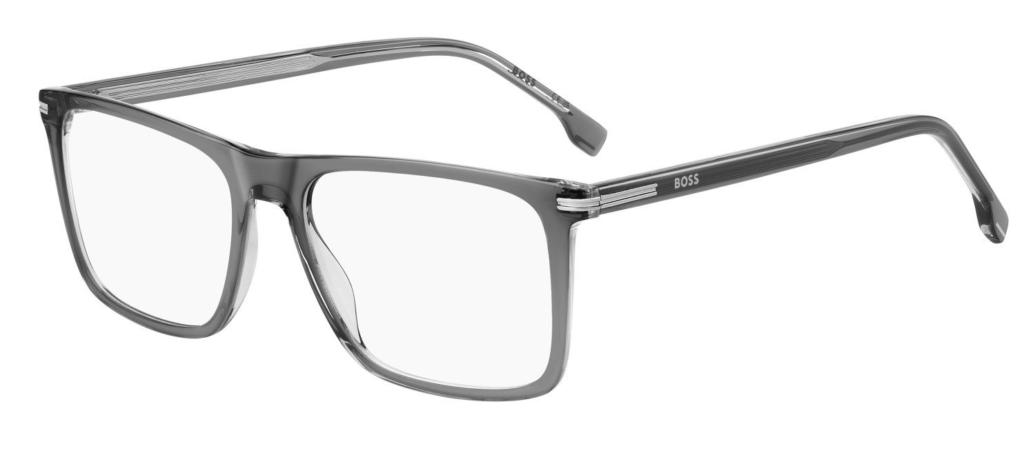 Eyeglasses Hugo Boss 1754 109499 CBL color grey crystal shape rectangle 