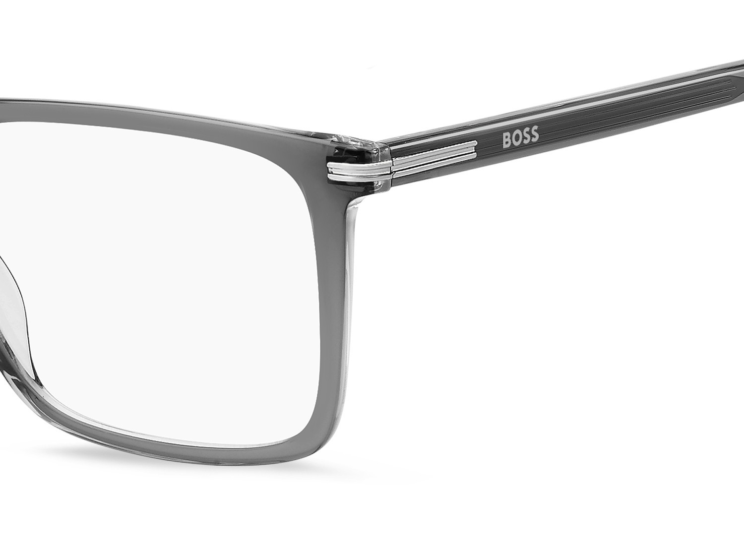 Eyeglasses Hugo Boss 1754 109499 CBL color grey crystal shape rectangle 