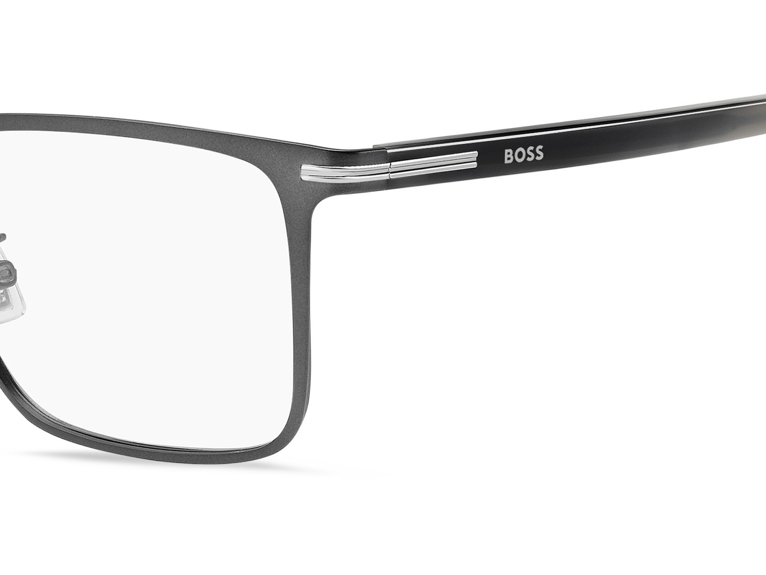 Occhiali da vista Hugo Boss 1757/G 109502 SVK colore matte ruthenium black forma rettangolare 