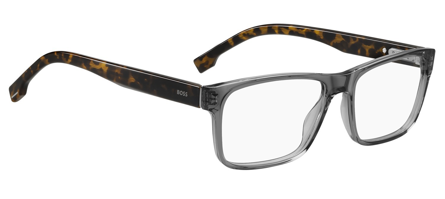 Eyeglasses Hugo Boss 1762 109505 ACI color grey havana shape rectangle 