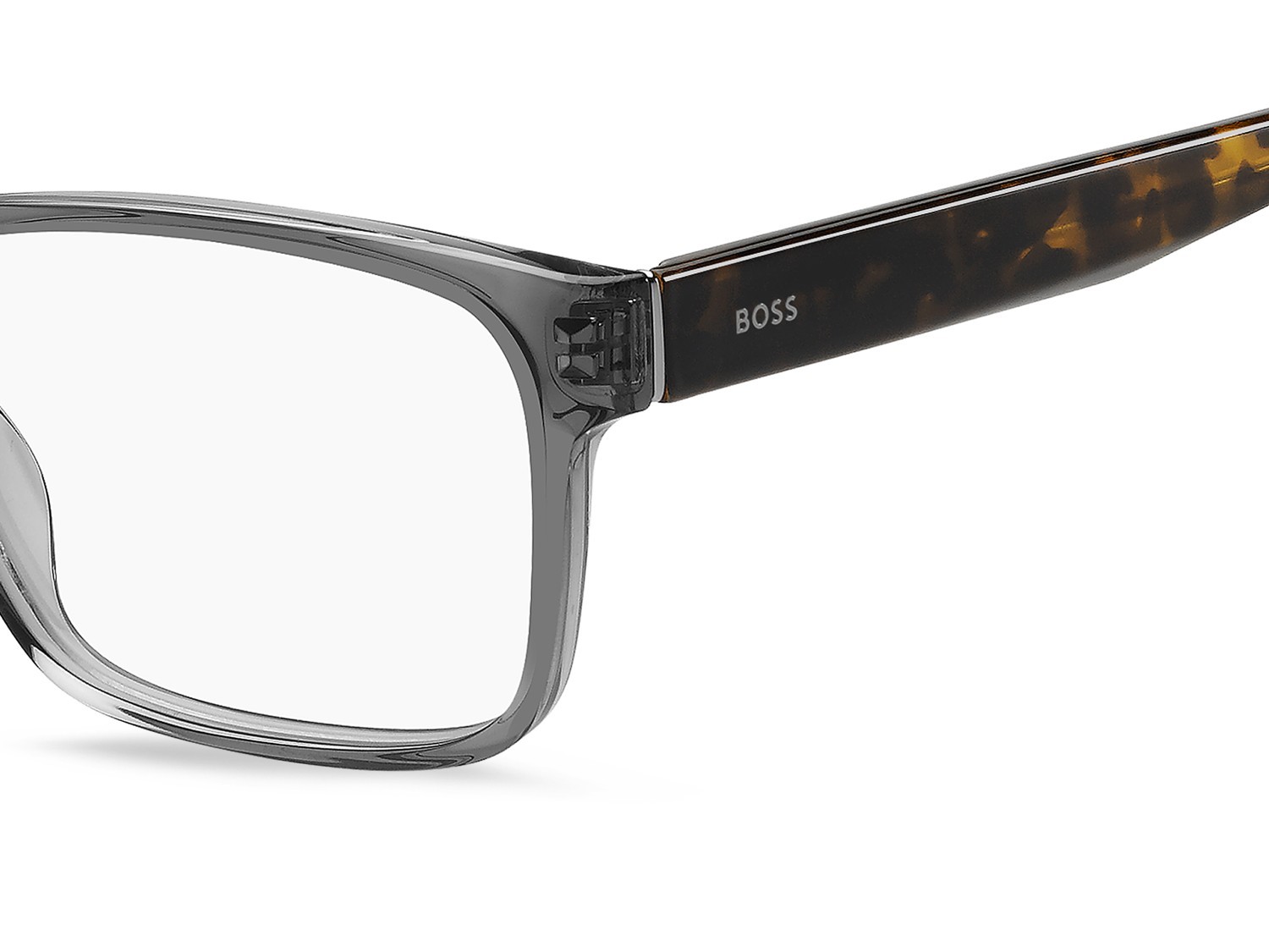 Eyeglasses Hugo Boss 1762 109505 ACI color grey havana shape rectangle 