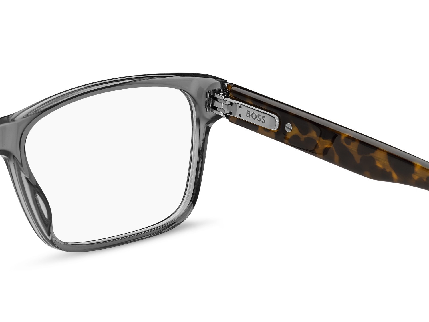 Eyeglasses Hugo Boss 1762 109505 ACI color grey havana shape rectangle 