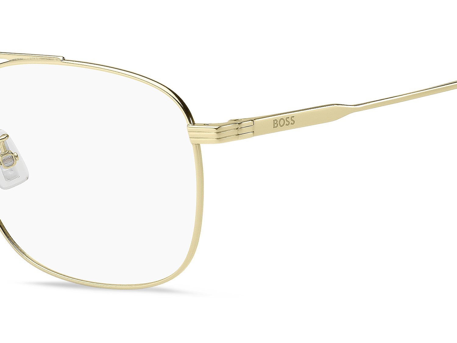 Eyeglasses Hugo Boss 1771/G 109509 J5G color gold shape rectangle 