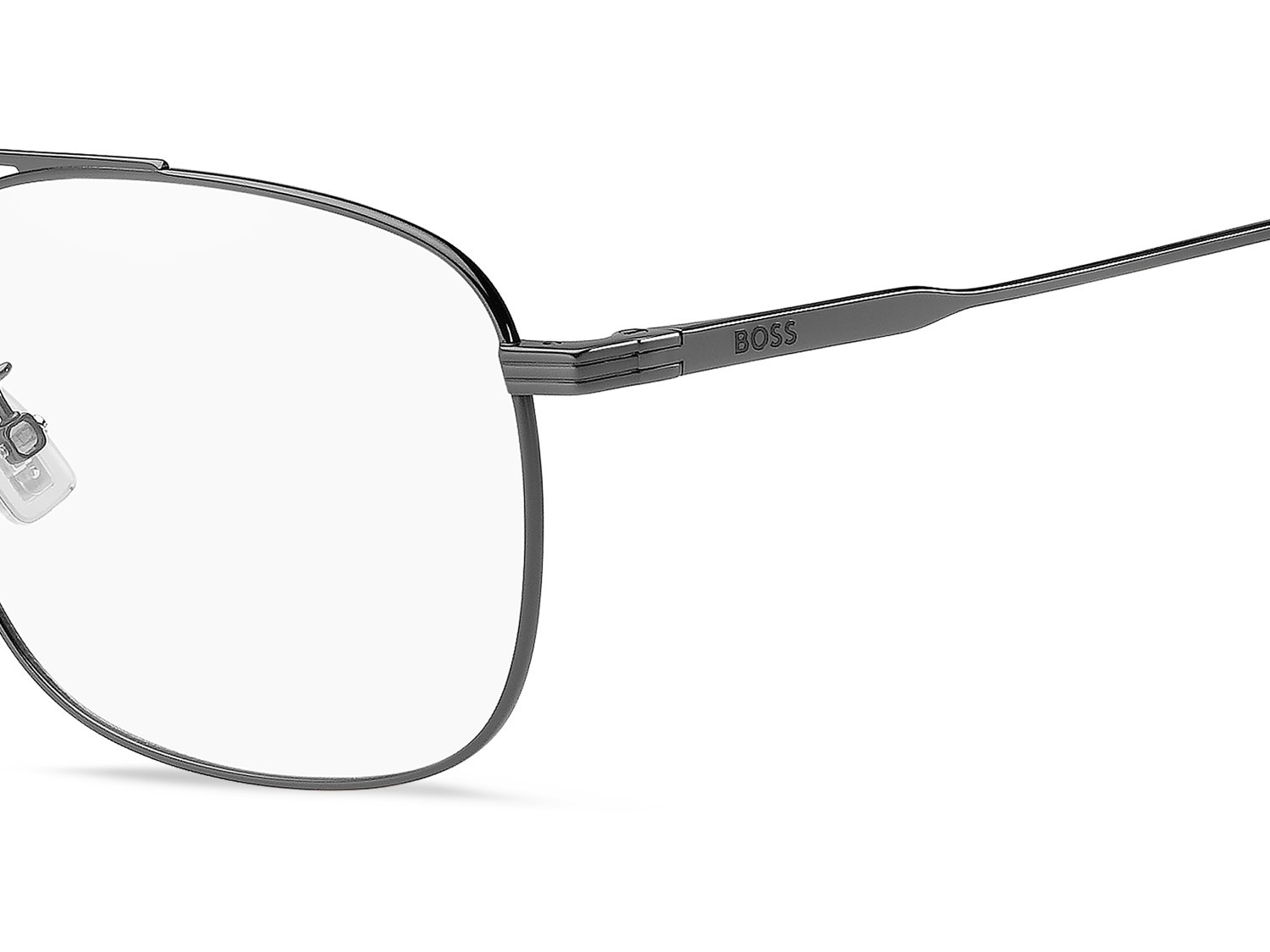 Occhiali da vista Hugo Boss 1771/G 109509 V81 colore dark ruthenium black forma rettangolare 