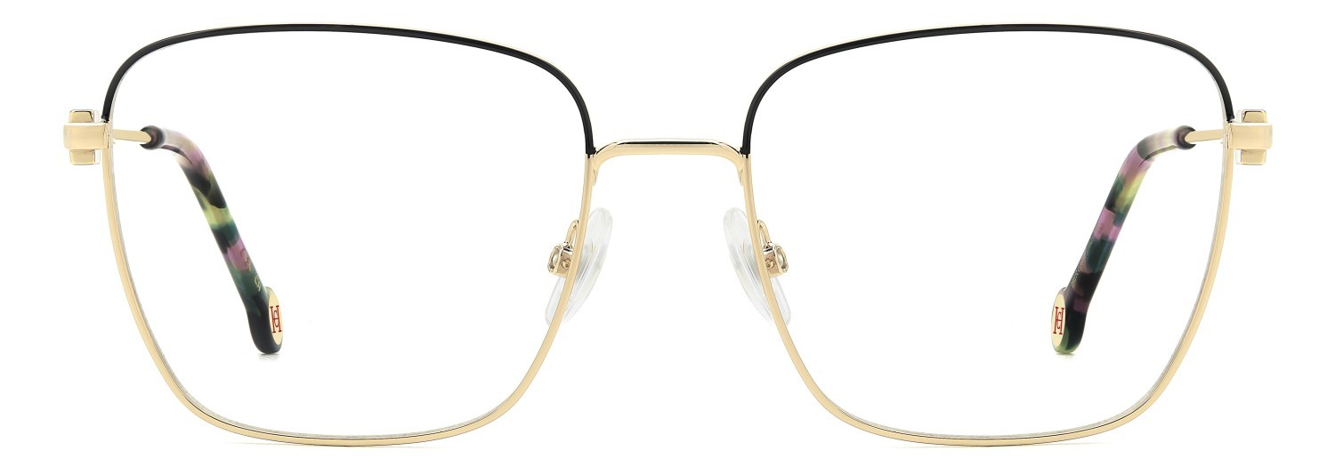 Eyeglasses Carolina Herrera Her 0301 109513 2M2 color black gold shape rectangle 