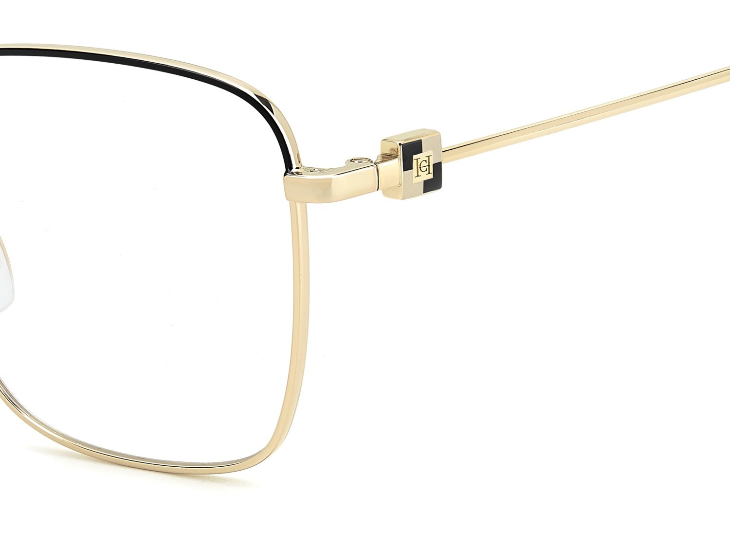 Eyeglasses Carolina Herrera Her 0301 109513 2M2 color black gold shape rectangle 