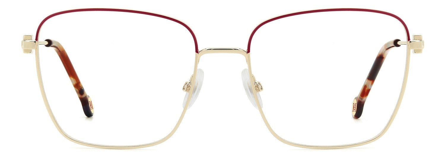 Occhiali da vista Carolina Herrera Her 0301 109513 AU2 colore red gold forma rettangolare 