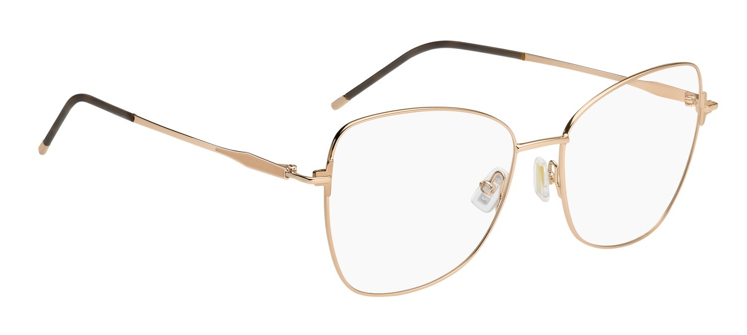 Occhiali da vista Hugo Boss 1789 109515 DDB colore gold copper forma farfalla 