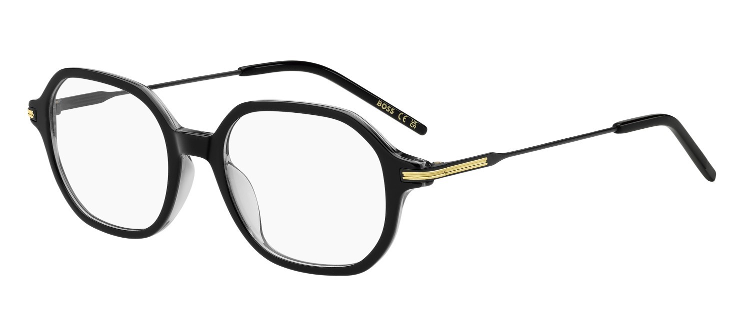 Occhiali da vista Hugo Boss 1786 109517 08A colore black grey forma rettangolare 