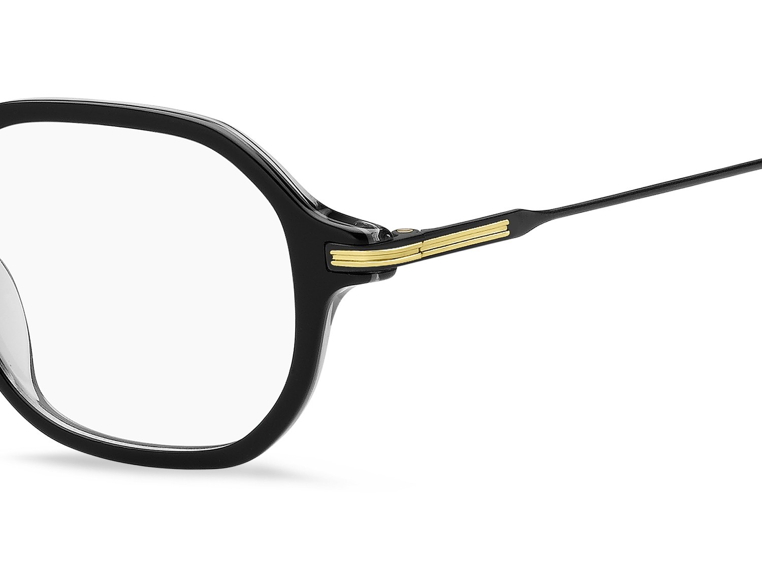 Occhiali da vista Hugo Boss 1786 109517 08A colore black grey forma rettangolare 