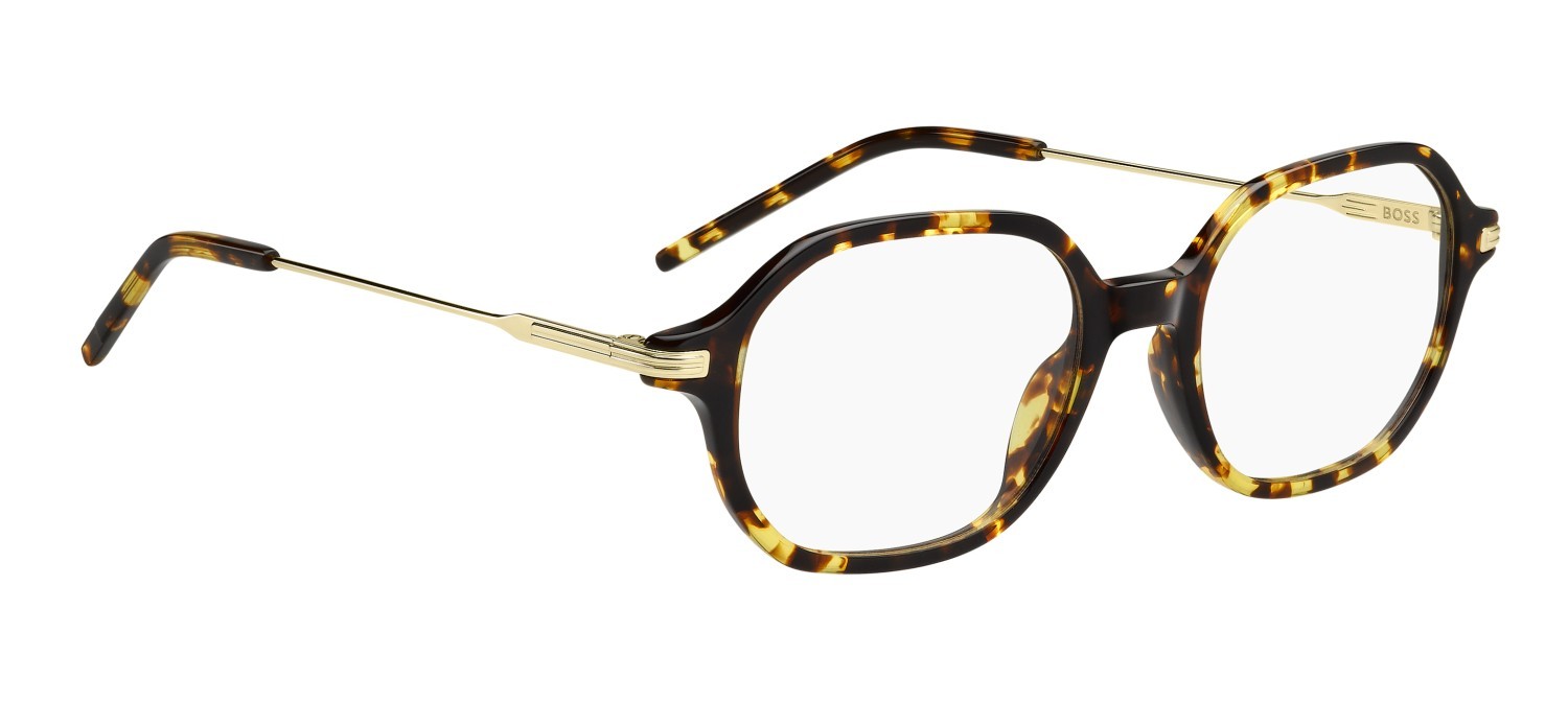 Occhiali da vista Hugo Boss 1786 109517 2IK colore havana gold forma rettangolare 