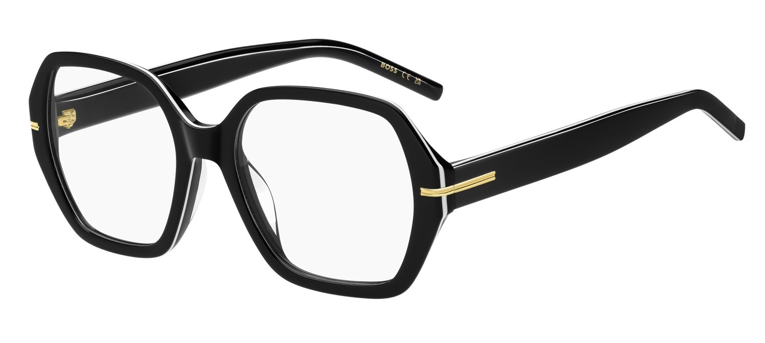 Occhiali da vista Hugo Boss 1780/G 109518 P56 colore black white black forma quadrato 