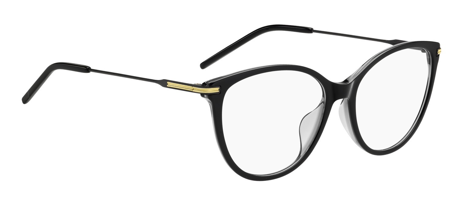 Occhiali da vista Hugo Boss 1784/G 109519 08A colore black grey forma rettangolare 