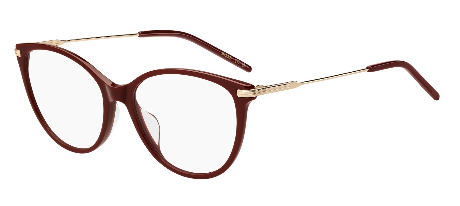 Occhiali da vista Hugo Boss 1784/G 109519 6K3 colore burgundy gold forma rettangolare 