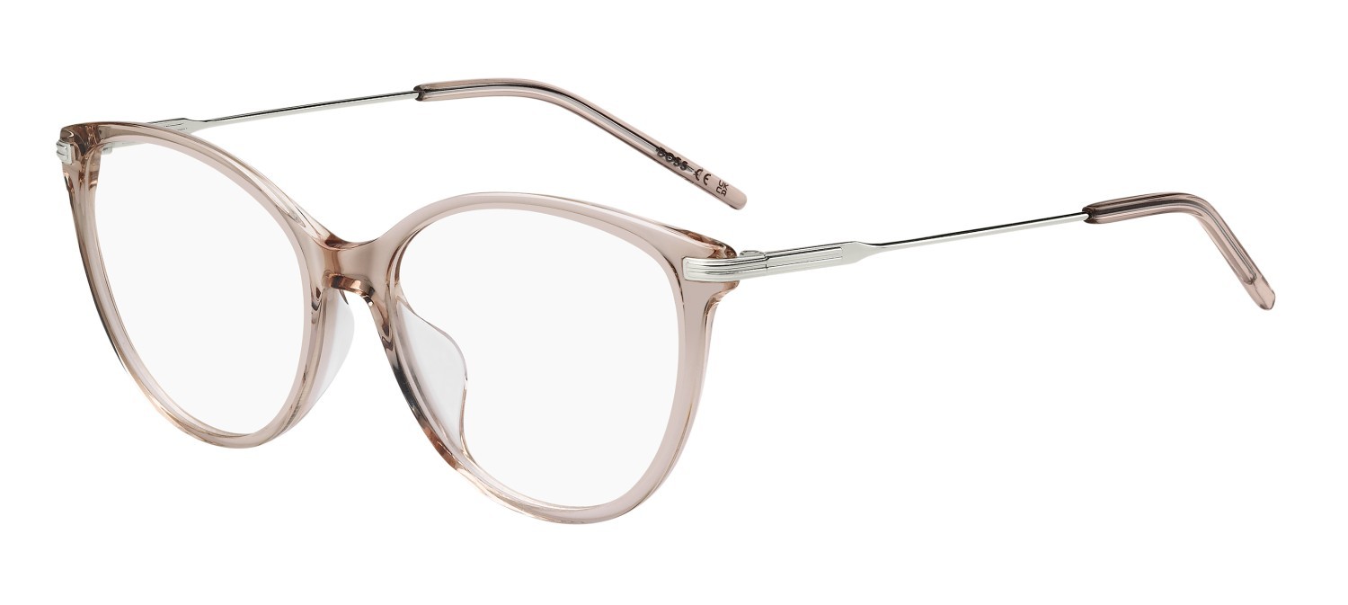 Occhiali da vista Hugo Boss 1784/G 109519 8KB colore pink palladium forma rettangolare 