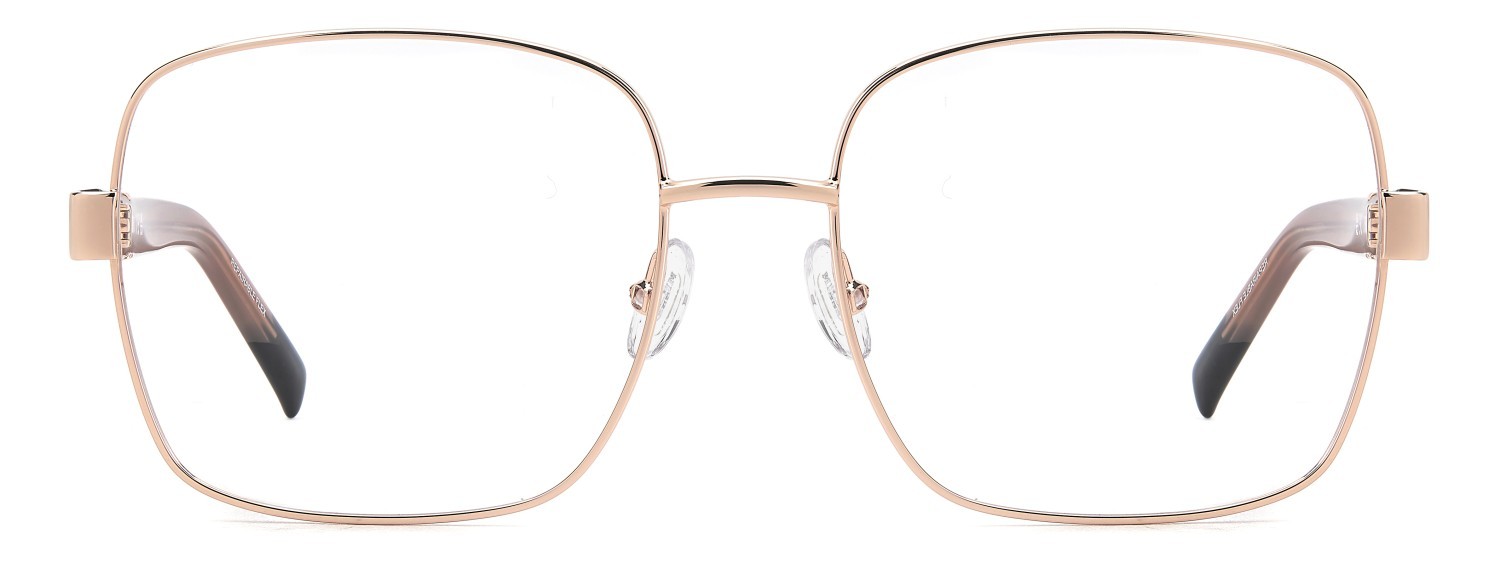 Occhiali da vista Missoni Mis 0218 109522 PY3 colore copper gold nude forma rettangolare 